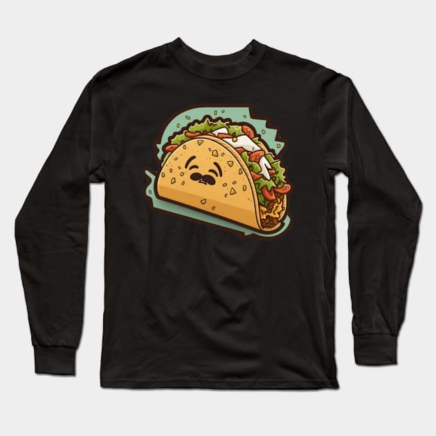 Taco Long Sleeve T-Shirt by Evergreen Market